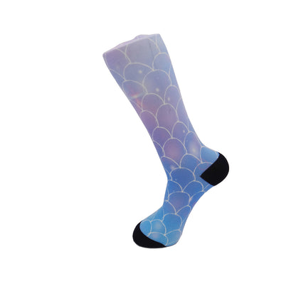 CHAUSSETTES FLORALES COLORÉES